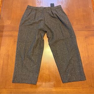 Beams Tweed Pants Trousers 31/28 Vintage Luigi Botto Fabric Made in Japan